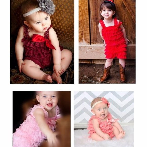 Baby Ruffle Romper - Picture 2 of 3